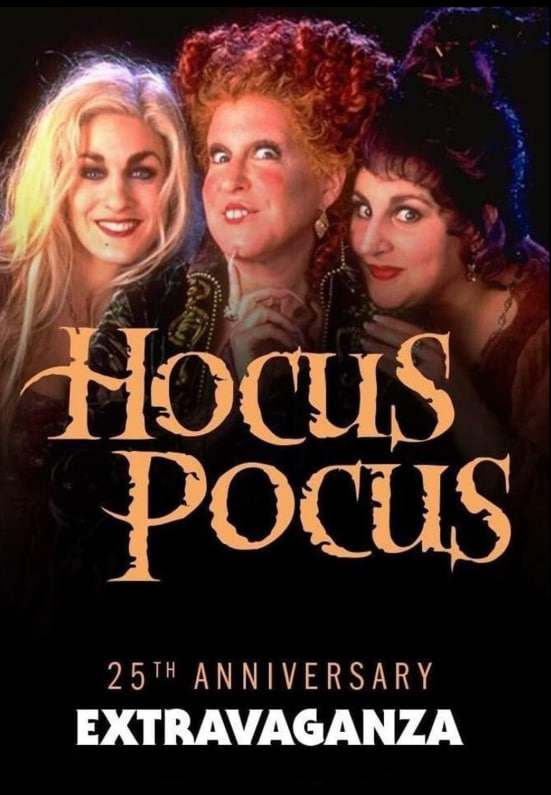 《Hocus,Pocus》25周年萬圣節(jié)狂歡 